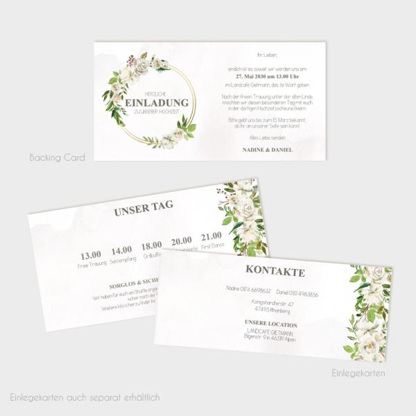 Backing-Card "Antique White" 19,5x10