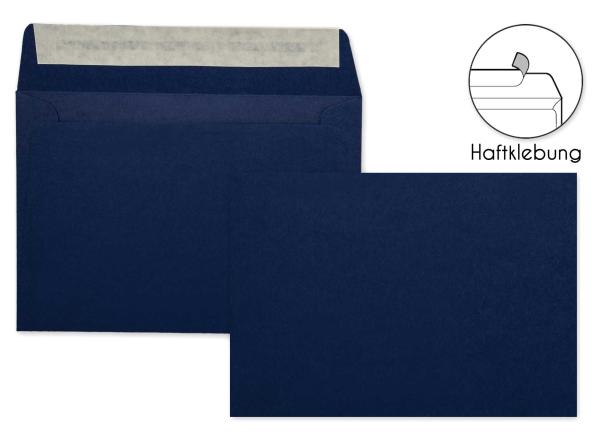 Briefumschlag DIN C6 120g/m² oF Haftklebung in nachtblau