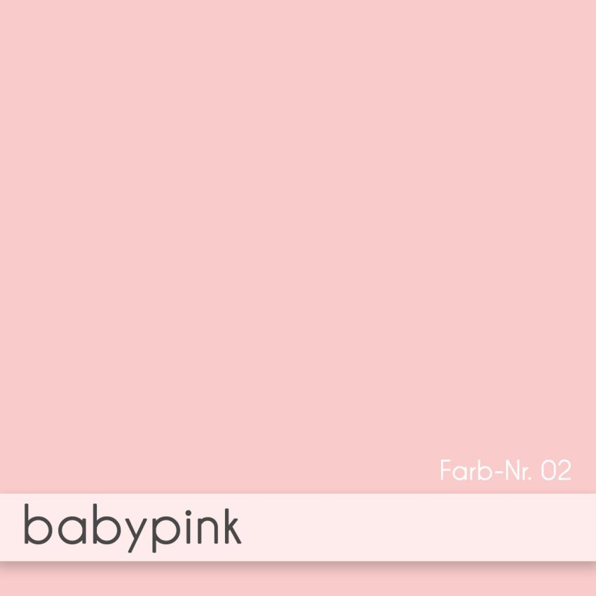 Passepartoutkarte mit rechteckigem Ausschnitt und Briefumschlag, DIN C6 in babypink