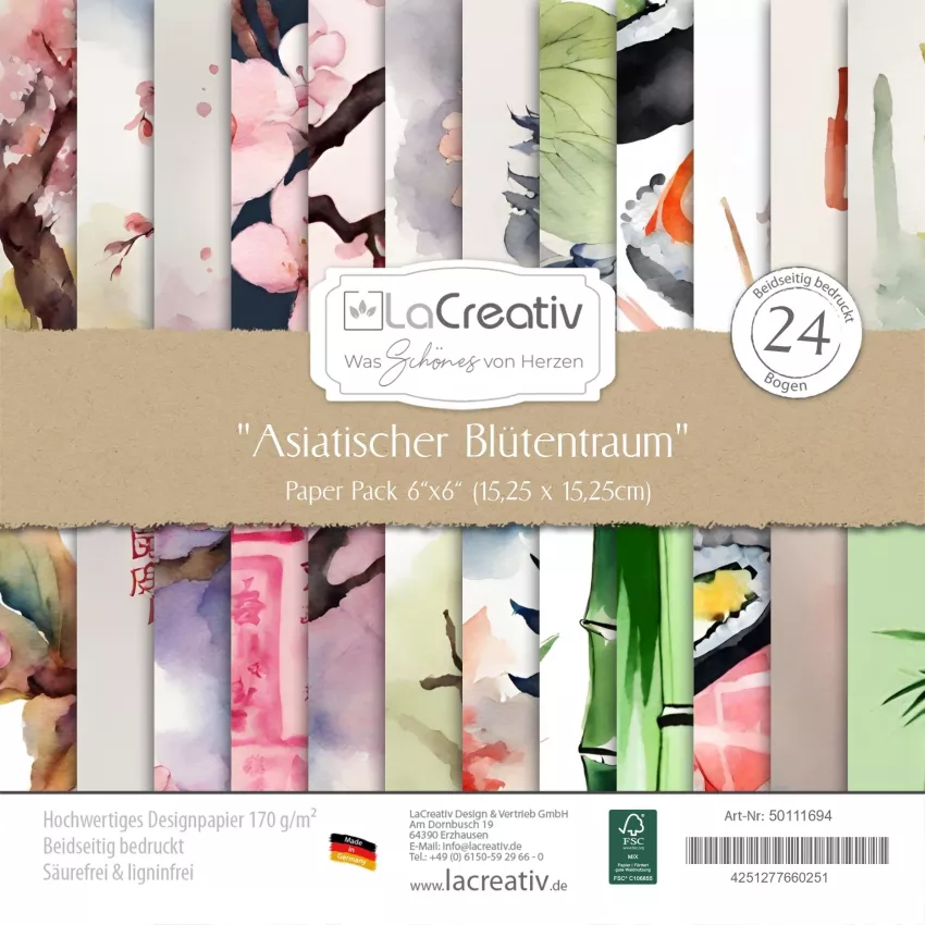 Designpapier-Zauberwald-15x15cm