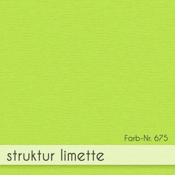 Altarfalz-Karte quadratisch (14,8x14,8cm) 210g/m² in struktur limette