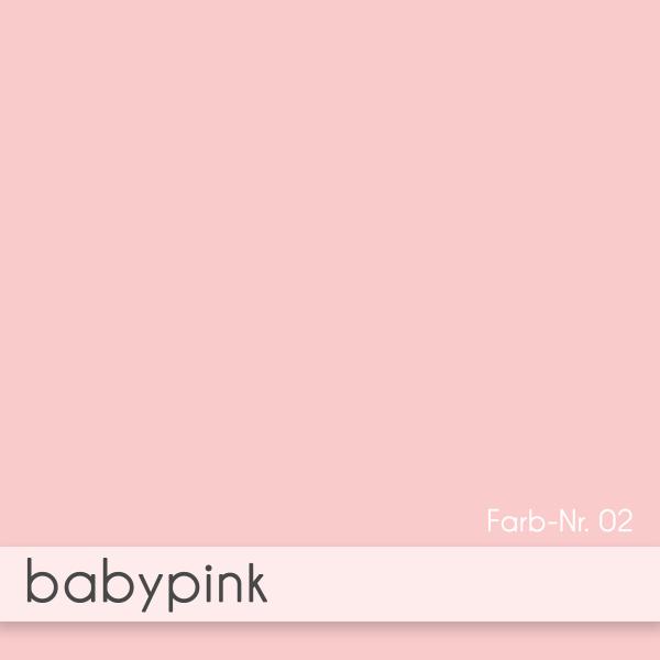 Faltkarte mit Briefumschlag DIN A5 in babypink