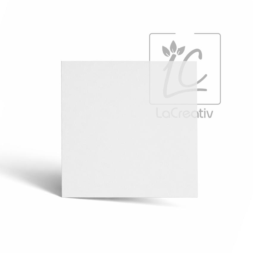 Karte - Einlegekarte 15x15 cm 230g/m² in pergament ice