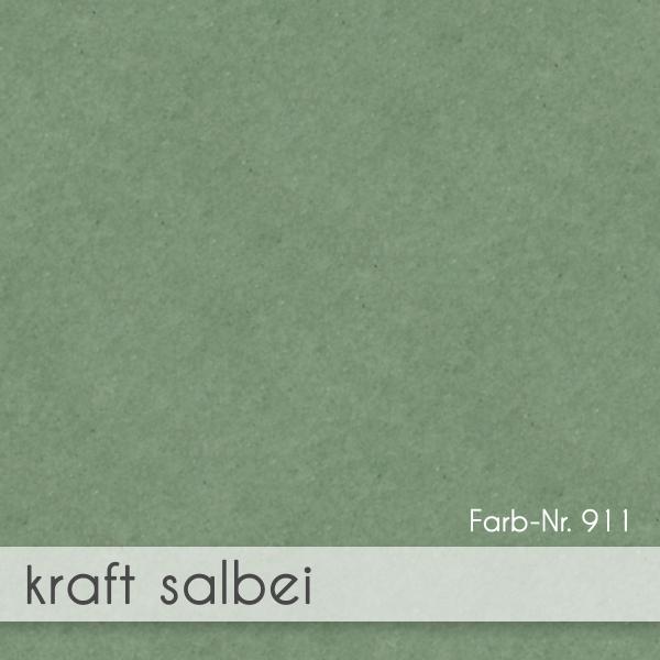 Passepartoutkarte mit ovalem Ausschnitt und Briefumschlag, DIN C6 in kraft salbei