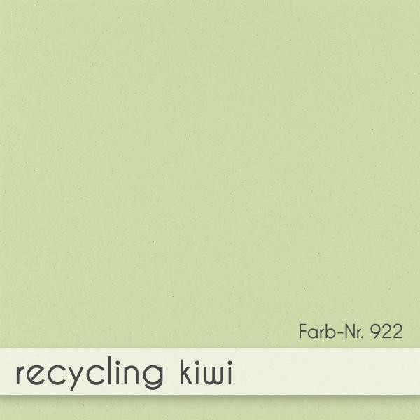 Passepartoutkarte rechteck 3-Fach DIN B6 in Recycling Kiwi