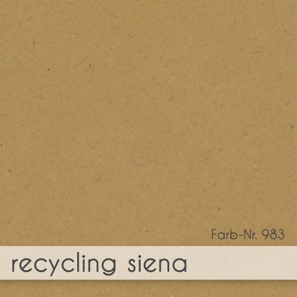 Altarfalz-Karte quadratisch (14,8x14,8cm) 230g/m² in recycling siena
