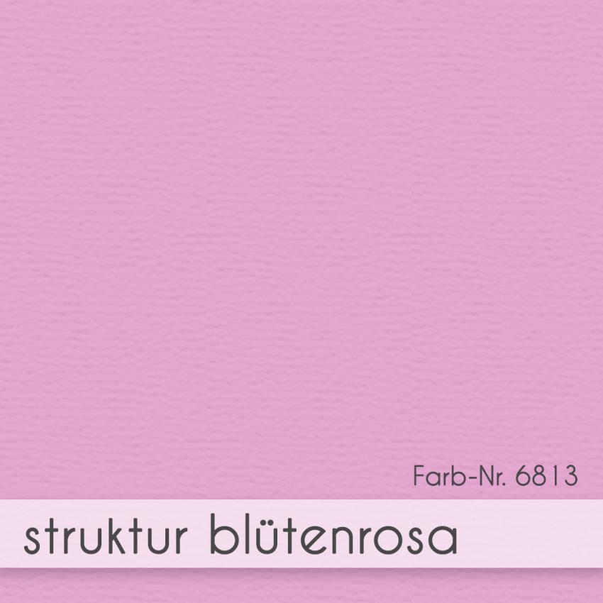 Karte - Einlegekarte DIN Lang 210g/m² in struktur blütenrosa