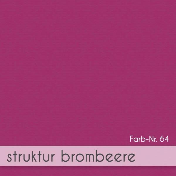 Tischkarte - Platzkarte 9 x 5 cm 200g/m² in struktur brombeere