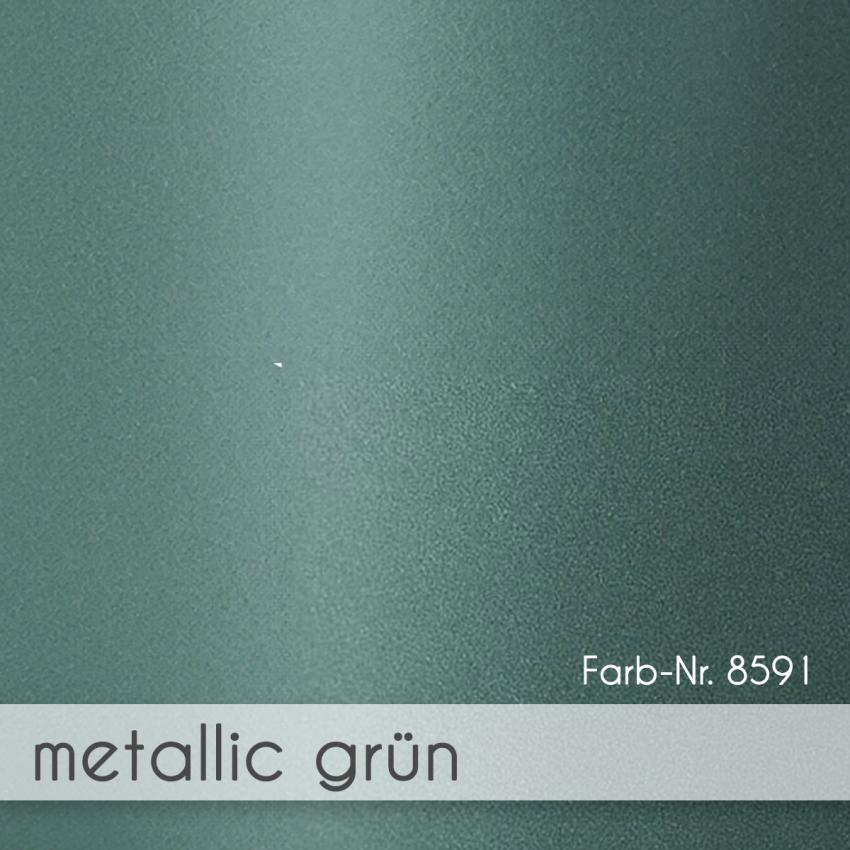 Karte - Einlegekarte DIN Lang 250g/m² in metallic grün