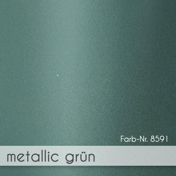Altarfalz-Karte quadratisch (14,8x14,8cm) 250g/m² in metallic grün