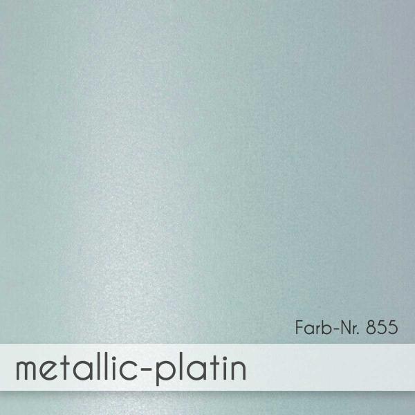 Karte - Einlegekarte 15x15 cm 300g/m² in metallic platin