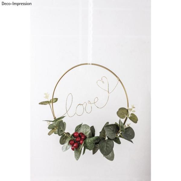 Rayher Metallringe beschichtet 20cm °, gold 
