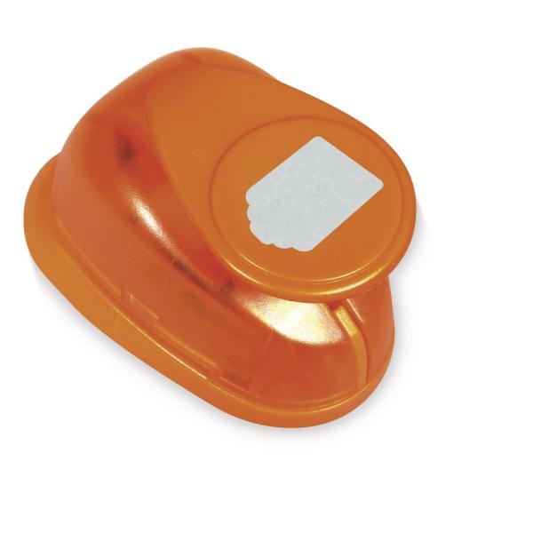 Rayher Motivstanzer Tag, 2,3x1,5cm, (1), SB-Blister 1Stück 