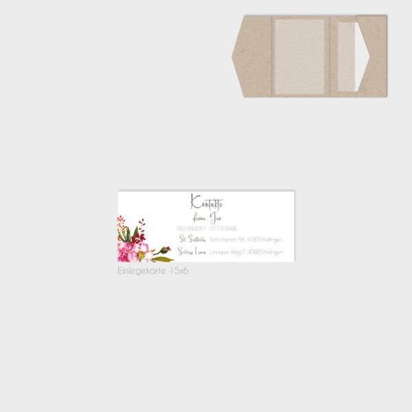 Einlegekarten-Bundle "Blush Pink" B6 | 2