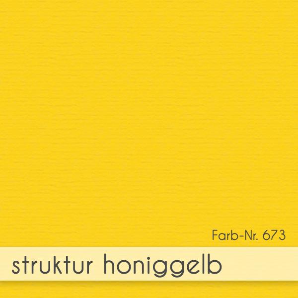 Altarfalz-Karte quadratisch (14,8x14,8cm) 210g/m² in struktur honiggelb