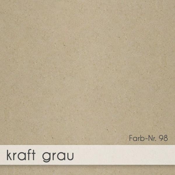 Altarfalz-Karte quadratisch (14,8x14,8cm) 220g/m² in kraft grau