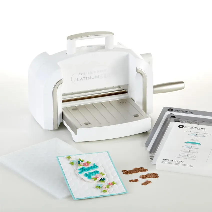 Spellbinders - Platinum SIX Machine Die Cutting And Embossing Machine - 6 Inch Plattform