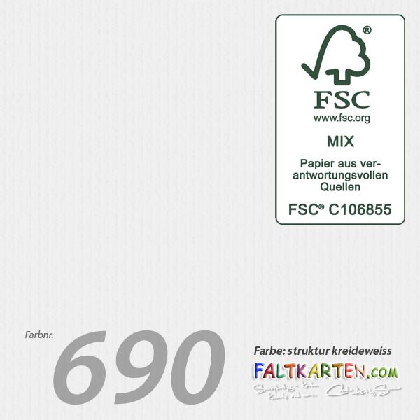 Cardstock "Struktur" 12"x12"  220g/m² (30,5 x 30,5cm) in struktur kreideweiss