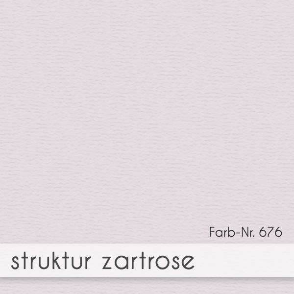 Faltkarte DIN A6 mit Briefumschlag DIN C6 in Struktur Zartrose