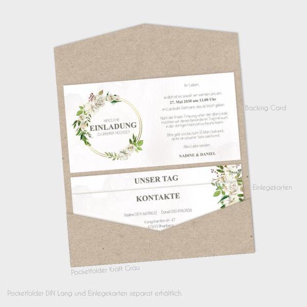 Backing-Card "Antique White" 19,5x10