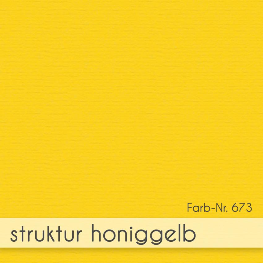 Karte - Einlegekarte DIN A5 210g/m² in struktur honiggelb