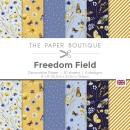 The Paper Boutique - Designpapier "Freedom Field" Decorative Paper 8x8 Inch - 30 Bogen