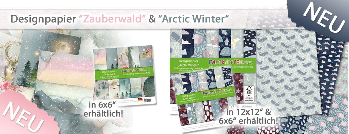 Designpapiere und Paper Packs