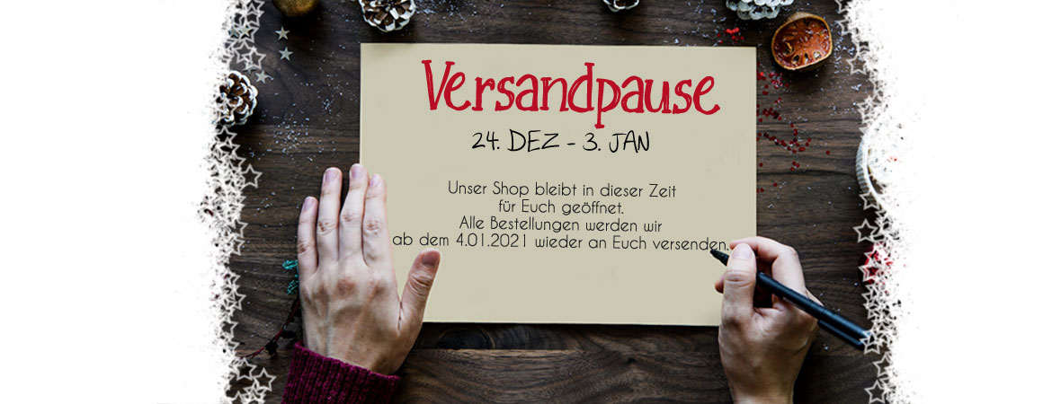 Versandpause